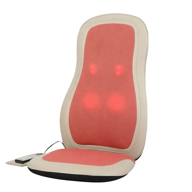 EMK-108 Shiatsu 3d Fixed Position Width-adjustment Car Massage Seat Cover