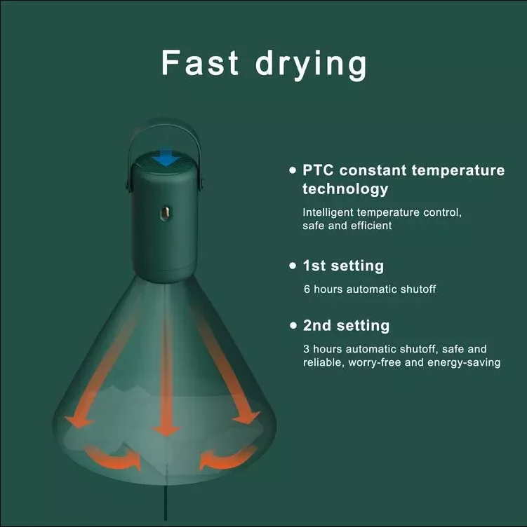 Yzora Новая мода складной мини умный Электрический PTC постоянная температура портативные дорожные быстро сохнущая на воздухе сушилка для