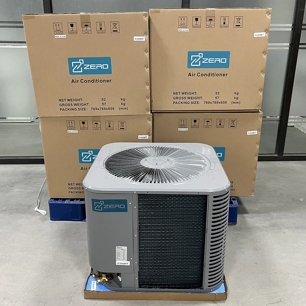 Zero Latam 13 Seer R410A on/off Cooling and Heating Air Conditioner 60Hz Top Discharge Condenser Inverter Air Handler Unit