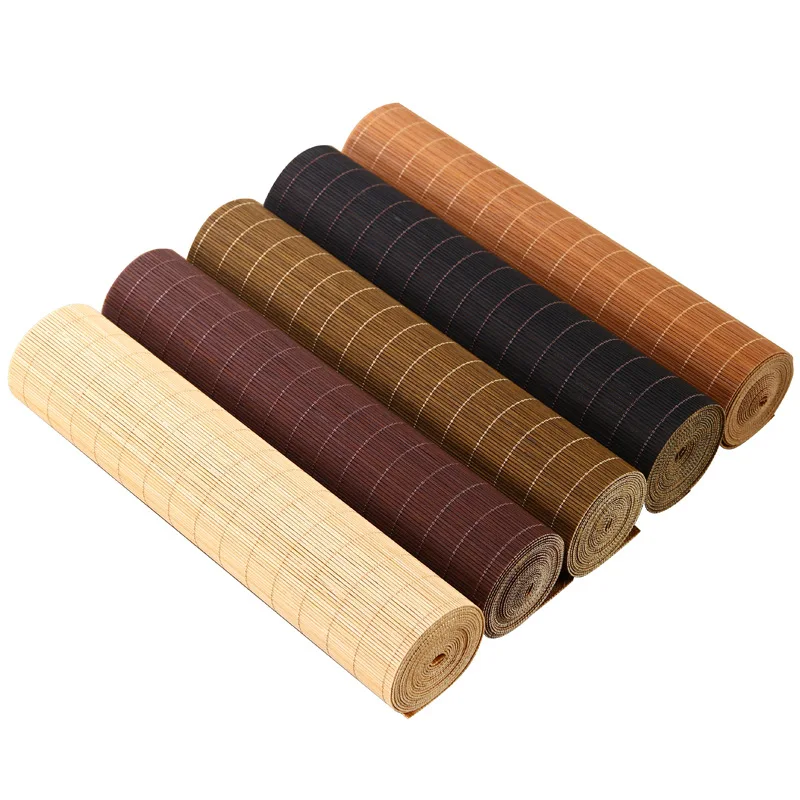 Dining table bamboo mat simple tablecloth coffee table shoe cabinet tablecloth tea mat table mat insulation