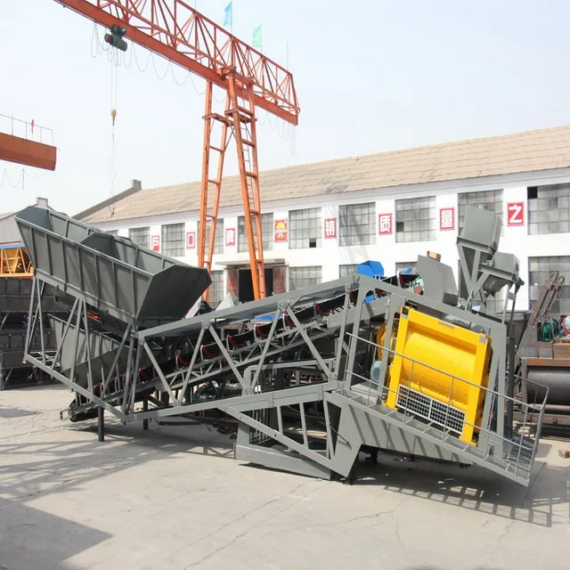 mini manufacturing concrete plant mobile ready mix concrete batch plant