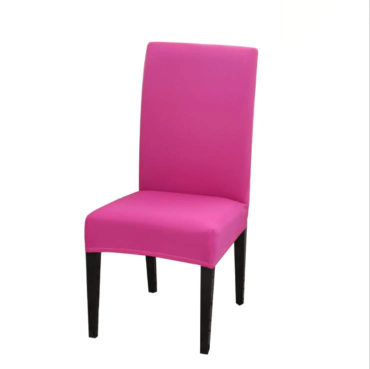Solid color elastic chair cover all inclusive wedding decoration chair cover