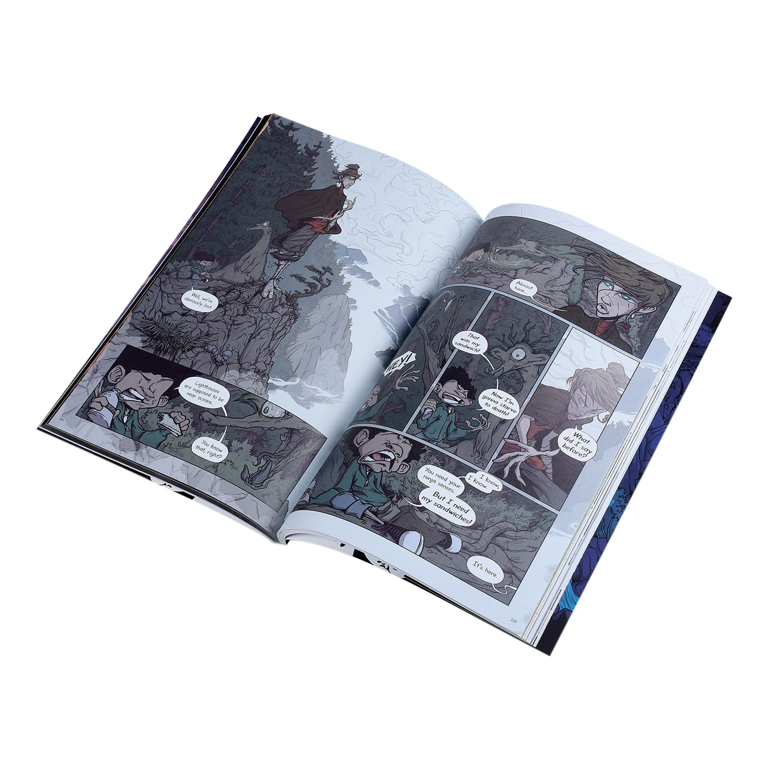 Custom High Quality Softcover Comic Book Printing