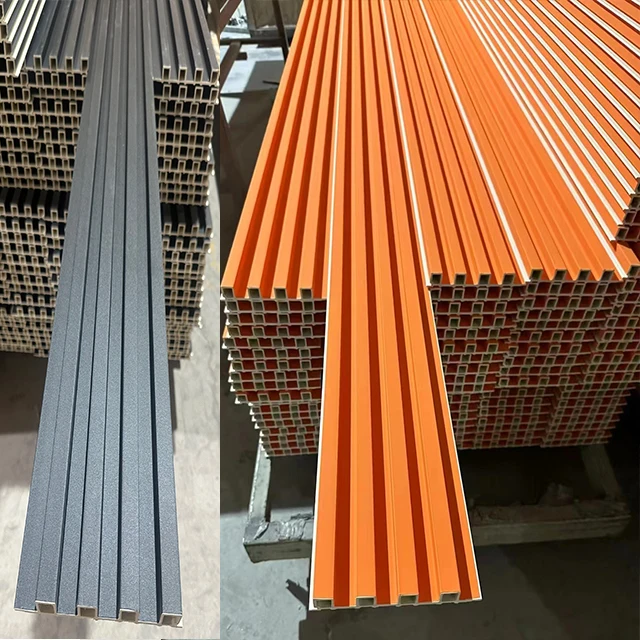 Pvc Wall Cladding Indoor WPC Wall Panel Interior Decoration WPC Wall Panel