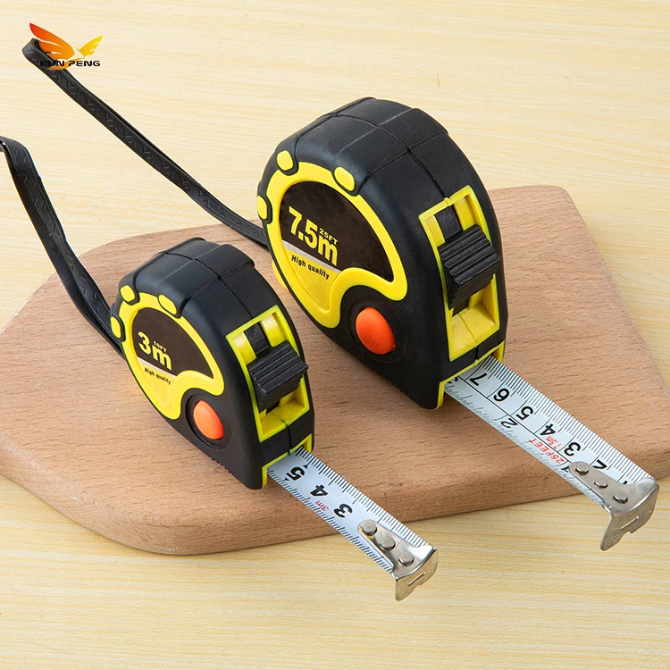 Hot Selling Quality Retractable Smooth Function Measuring Tape Distance Meter Abs Anti-Fall Office Household Steel Tape Measure