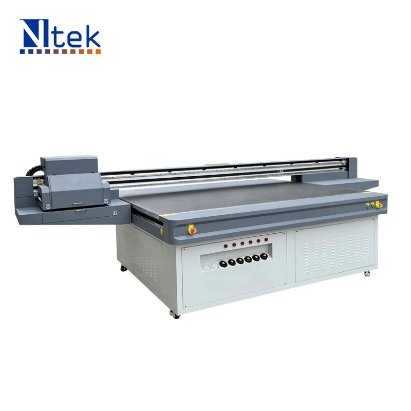 NTEK 2513 Multi color 3d printer uv digital printer pvc marble sheet machine