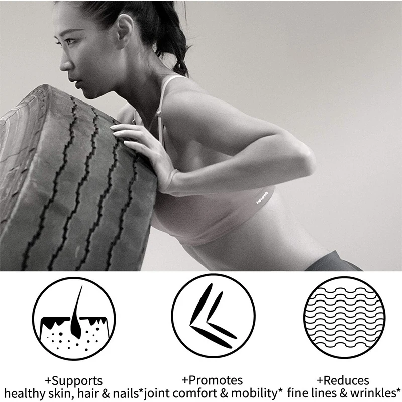 OEM/ODM Private Label 15,000mg Collagen Peptides Oral Liquid Support Healthy Skin Hair & Nails Collagen Peptides Oral Liquid