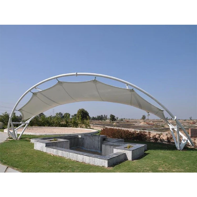 2024 modern Outdoor shelter architecture membrane structure landscape membrane
