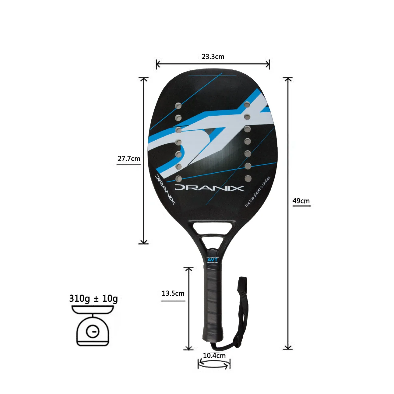 
China custom EVA Foam Core Graphite Carbon Beach Tennis Racket Paddle Manufacturer Factory supplier 