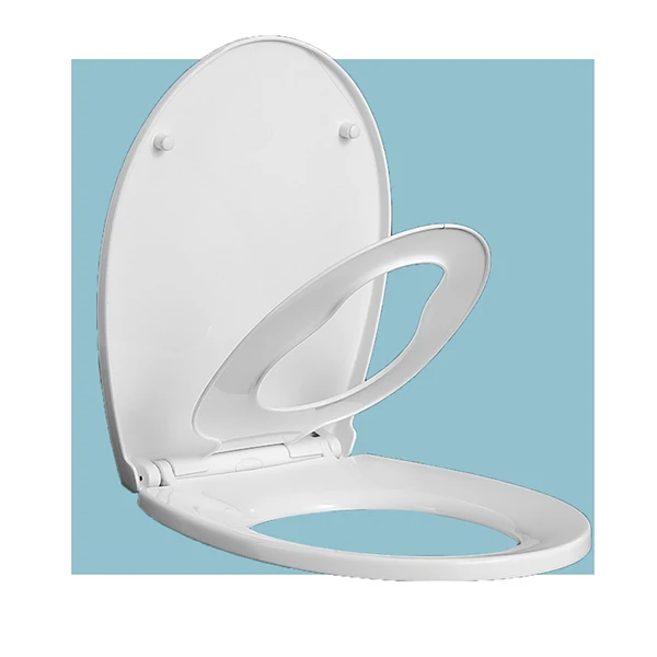 Hot Selling PP Soft Close Round 2 in 1 Kinder Toilet Seat and Lid Built In Potty Seat