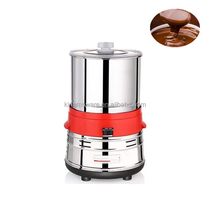 2024 Industrial Stainless Steel 3kgs  chocolate refiner melanger cocoa bean crushing machine