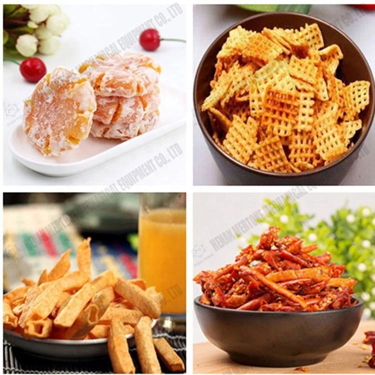 Seasoning Equipment Dry Powder Flavored Machine Dough Snacks Flavor Corn Puff Snack Extruder
