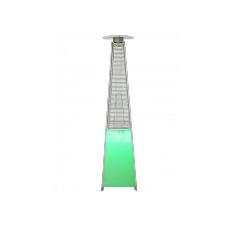 Cheap Price Outdoor Garden Gas Patio Heater With Color Changing Led Lighting