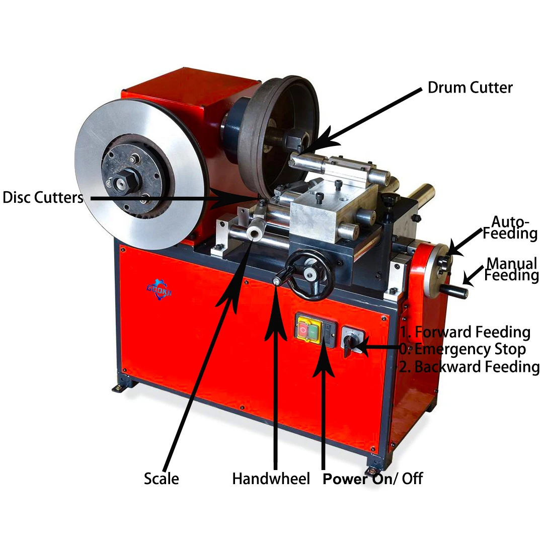 Brake Disc Drum Cutting Lathe Machine Brake Drum Lathe Machine Brake Disc Grinding Heavy Cut With CE
