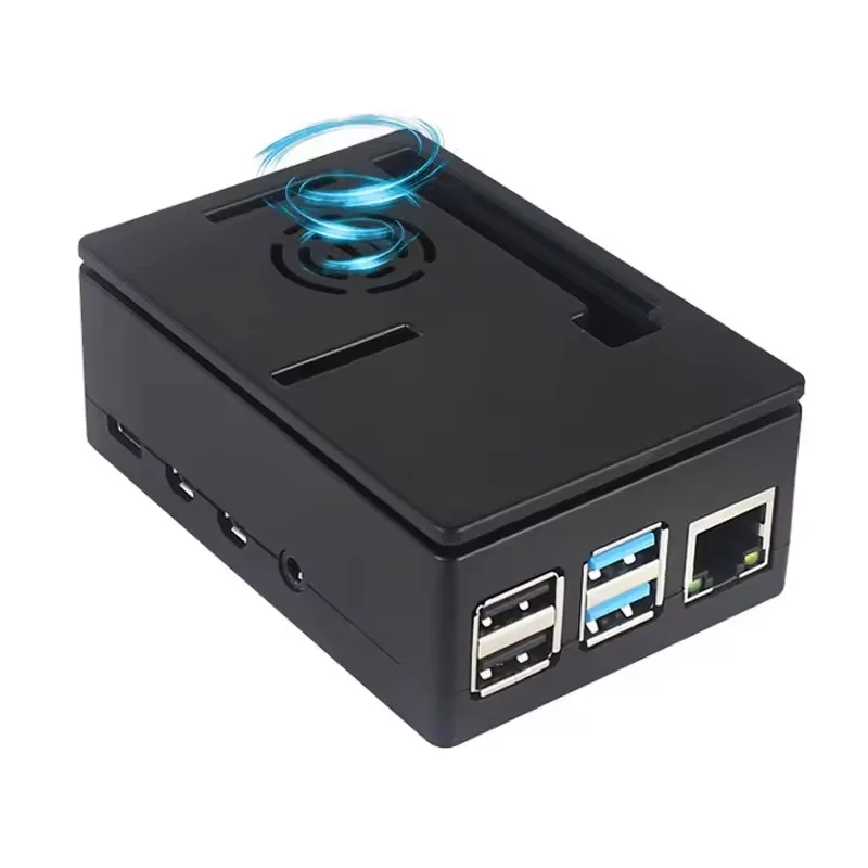 Raspberry Pi Box 4-я оболочка 3-я тепловыделительная может быть установлена с радиатором 3 5 дюймовый экран вентилятора
