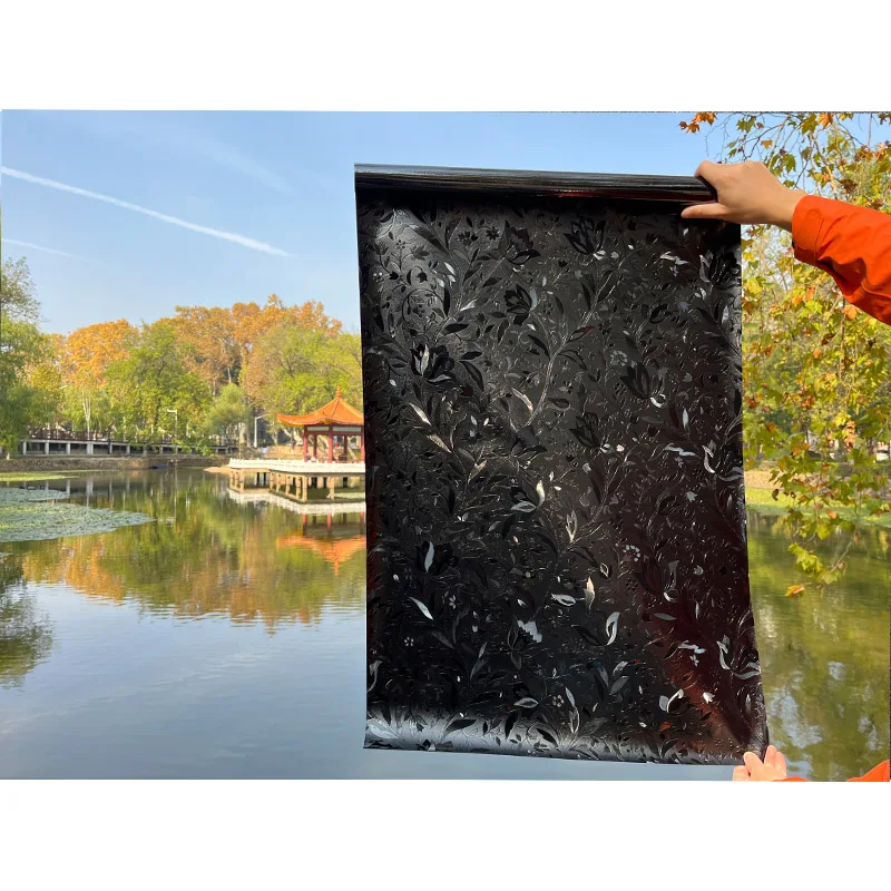 Shower Matte White Clear Hd  Screen Total Vinyl Pattern Frosted Window Decorative Glass Film Privacy For