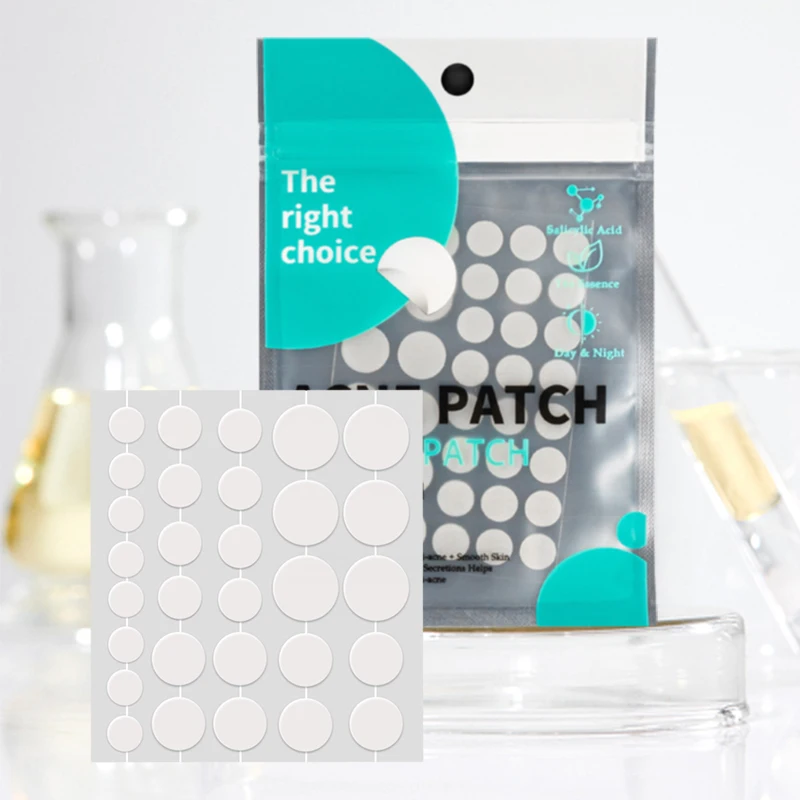 Private Label Custom Vegan-Friendly Invisible Blemish Acne Pimple Treatment Hydrocolloid Anti Acne Pimple Patch for face