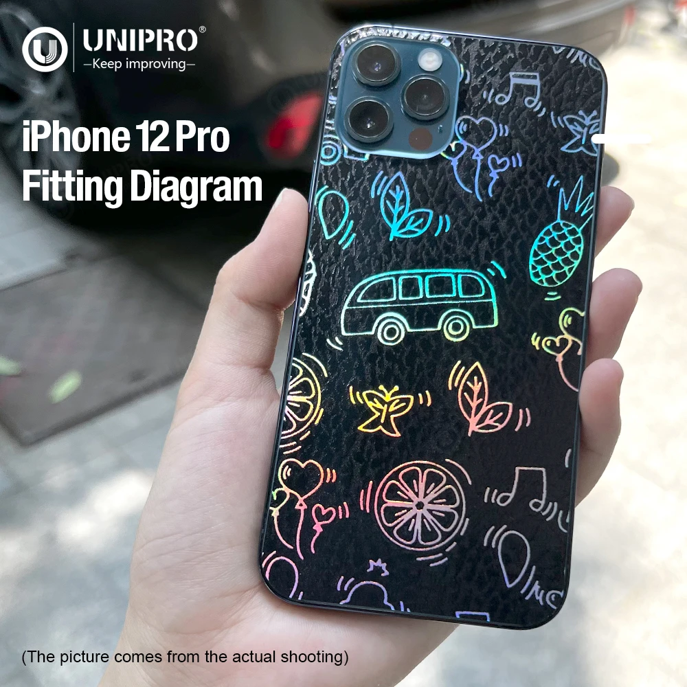 180mm*120mm Dazzling Colorful Leather PET Hydrogel Back Sticker Protector Film Raw Material For Cutting Machine