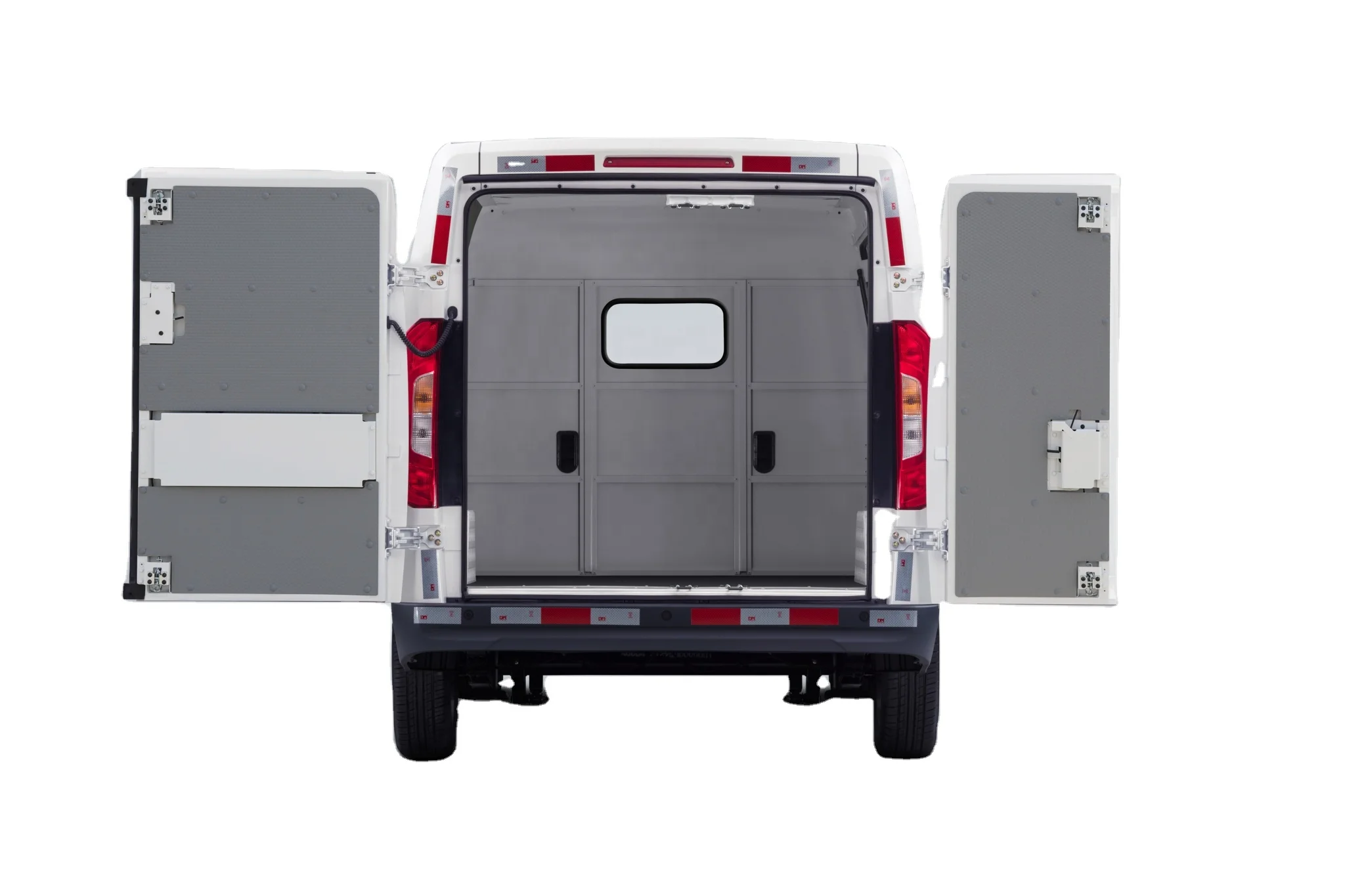 Manufacturing price 116kw /4000 Rpm 3350mm Chinese electric mini Cargo Vans for sale