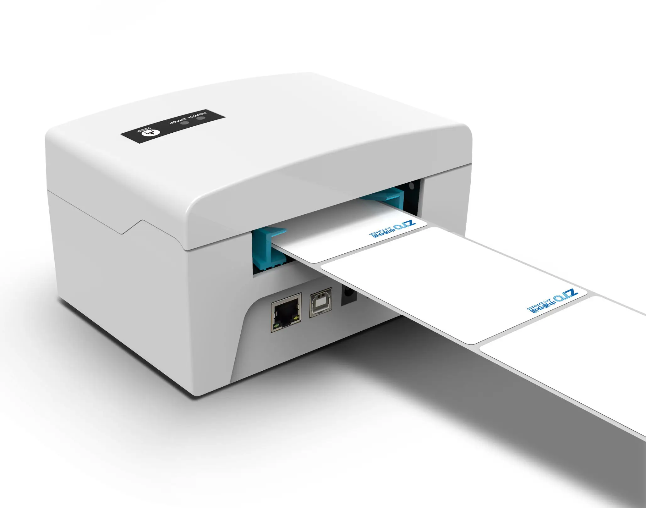 Qr Code Sticker Usb Port Direct Thermal Barcode Label Printer For Print Shipping Label 100*100/150mm/108mm