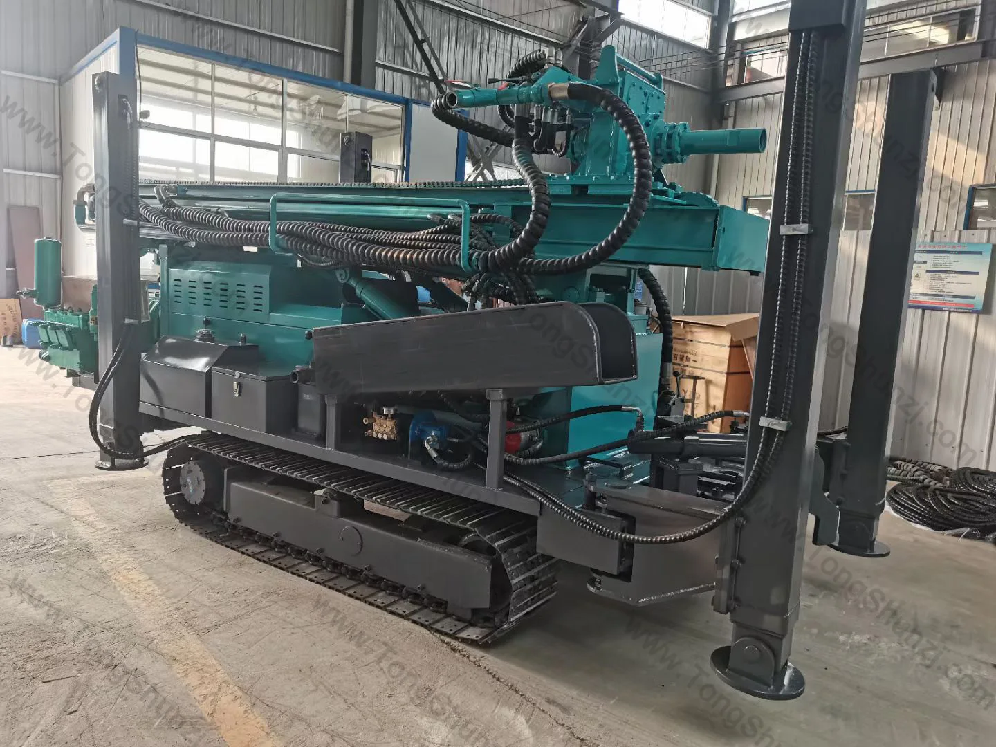 Second Hand Portable Percussion Drilling Rig Borehole Mine Drilling Rig Water 400m 800 Meter Drilling Rig