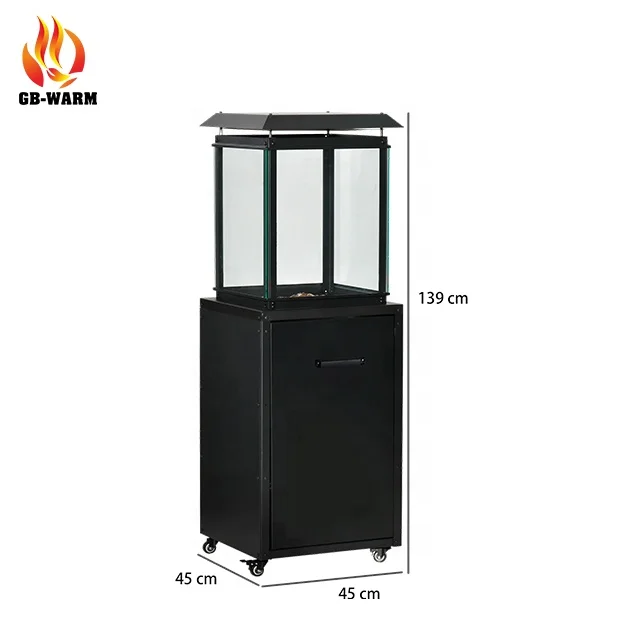 High Quality Steel Fire Pit Garden Factory Direct Sale New Arrival Popular Design Propane Gas Heating High Quality Outdoor Style