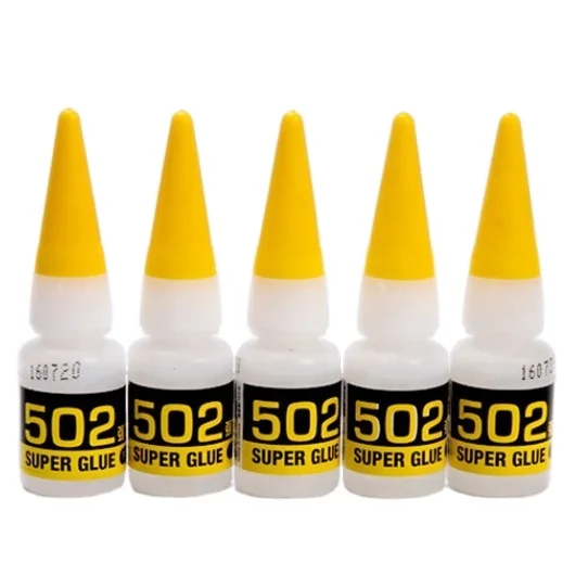8g 502 all purpose super glue in PE bottle