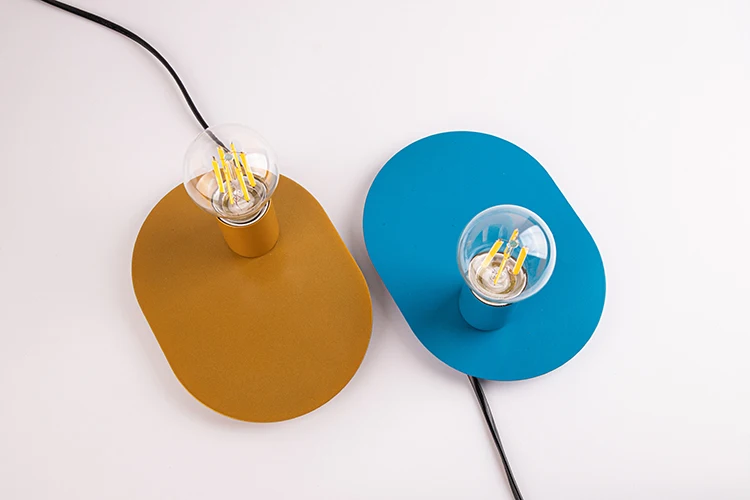 Nordic Table Lamp Living Room Bedroom Hotel Korean Table Lamps Modern Indoor Lighting E27 Socket Light Fixtures