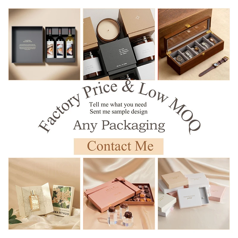 Wholesale Custom Printed Handmade Luxury Packaging Rigid Paper Cardboard Black Simple Empty Magnetic Closure Drawer Gift Box