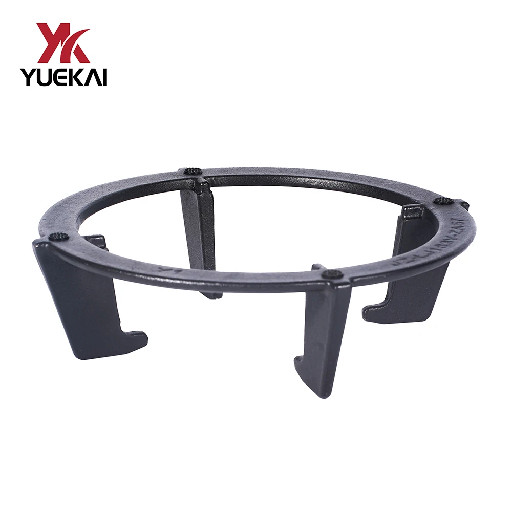 Устойчивая к коррозии чугунная эмалированная подставка для плиты чугунная горелка, детали каркаса, лучшее пламя, тяжелая чугунная подставка для кастрюли