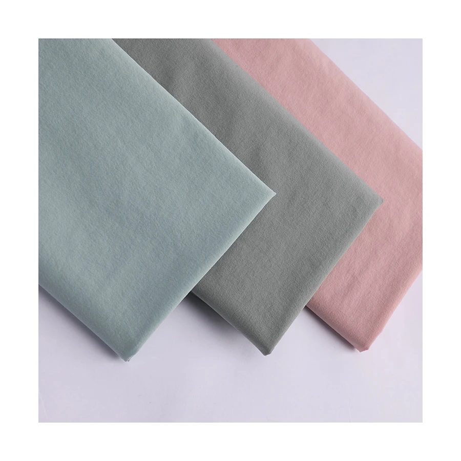 elastic  82%nylon 18%spandex full dull twisted 4-way stretch knee support fabric for windbreaker down Jacket cotton clothes