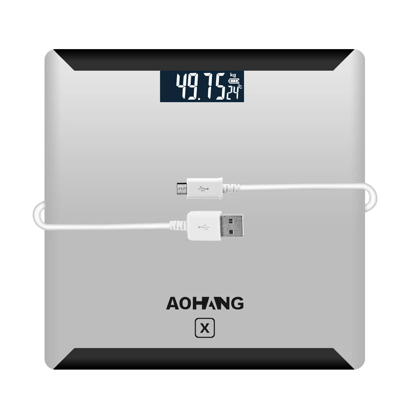 Widely Used Black Digital Rechargeable Electronic Weighing Scale Platform Digital Scale