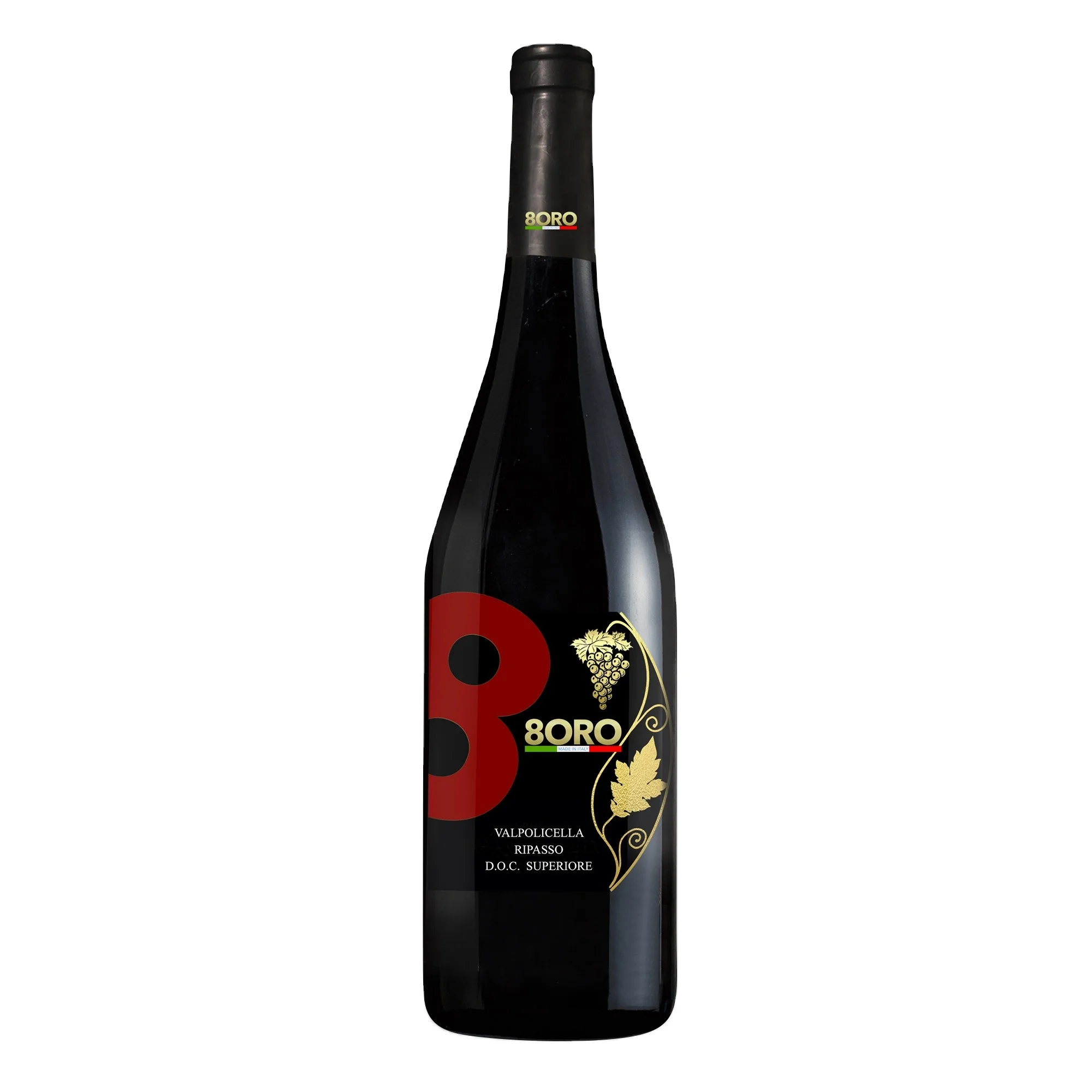 Italian Products - 14% Volume Dry Taste Valpolicella Ripasso DOC Red Wine Perfect for Daily Consumption