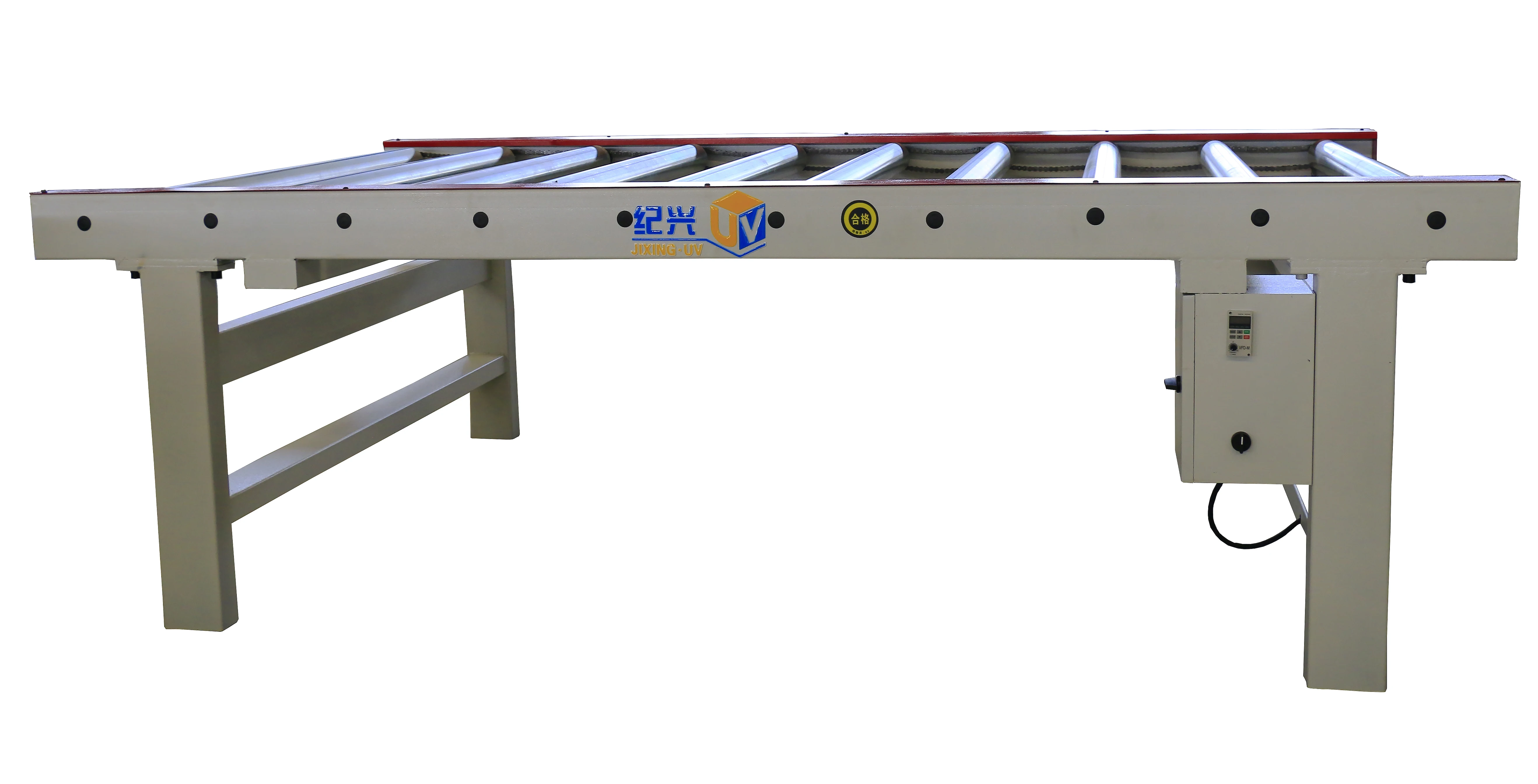conveyor machine for woodworking roller conveyor feeding equipment