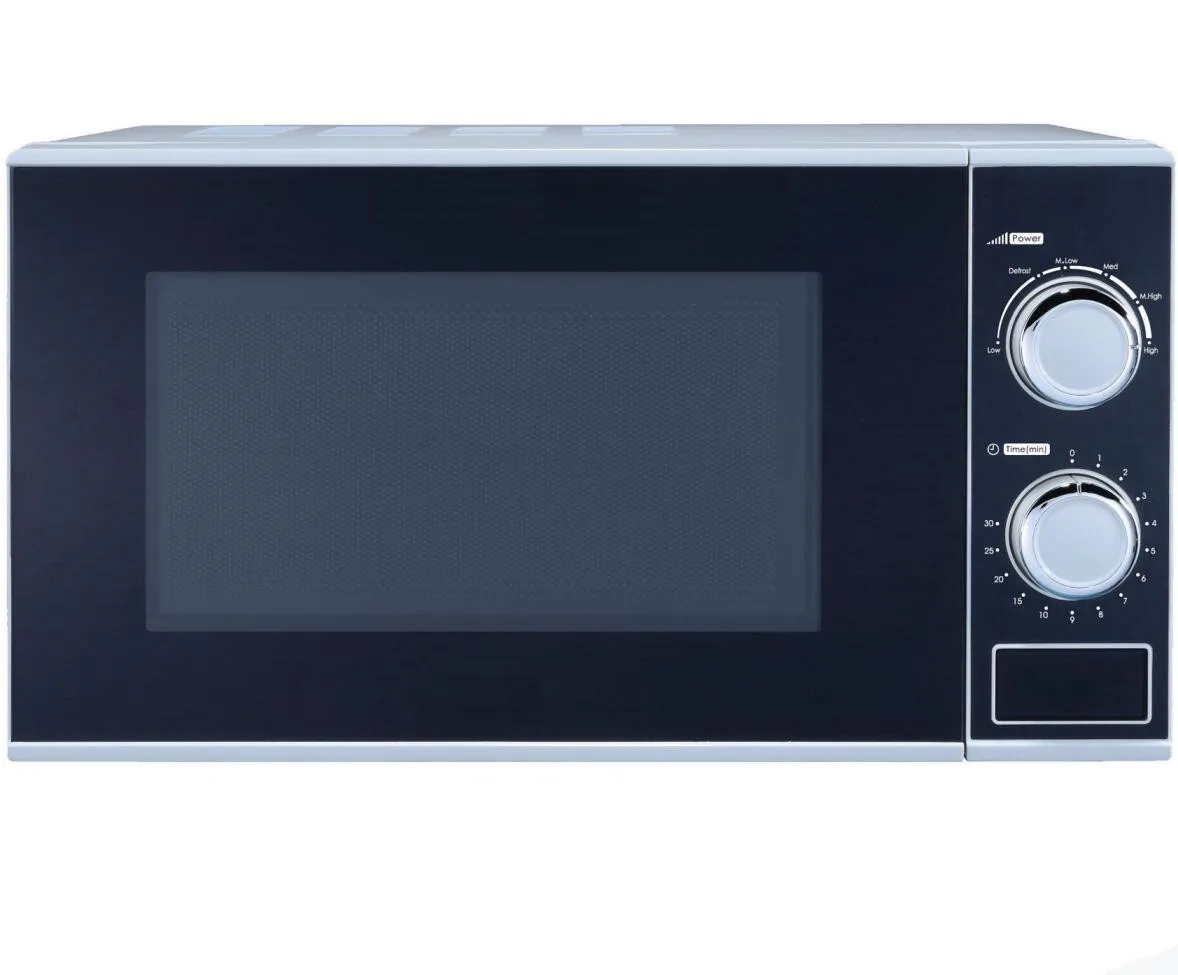 20L 220V Mechanical Control White Household Microwave Oven