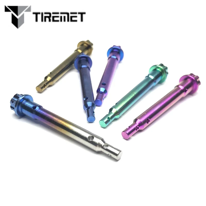Grade 5((TC4) Caliper Pin Titanium Bolt for Brembo Motorcycle Titanium Alloy Motorcycle Fasteners