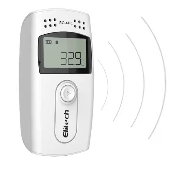 RC-4 Recorder Temperature Data Logger Recorder Temperature Sensor Audio Alarm MAX MIN Display