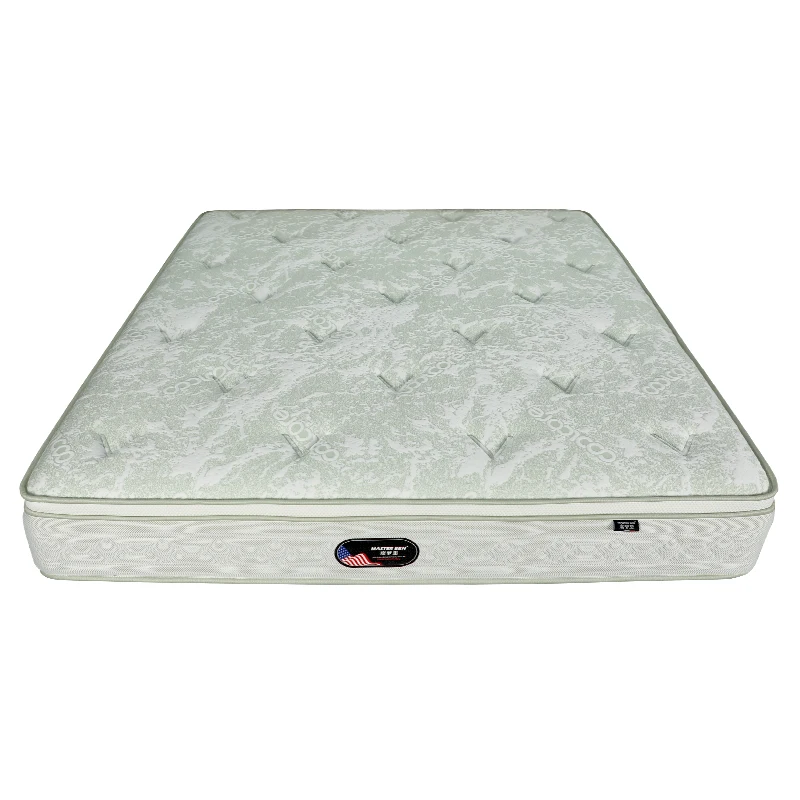 Cooling fabric king size gel memory foam pocket spring mattress roll up packing in a box