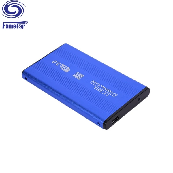 Новый 2,5-дюймовый ноутбук SATA HDD чехол к Sata USB 3.0 SSD HD Жесткий диск Внешний накопитель Корпус с кабелем USB 3.0
