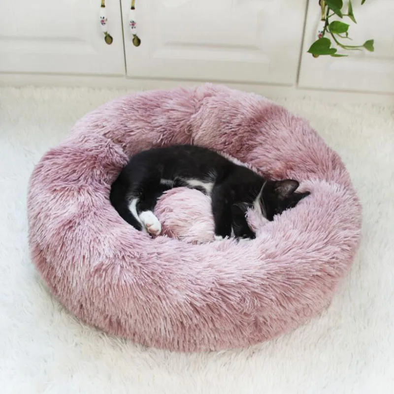 Special hot sale soft and washable dog luxury round pet bed