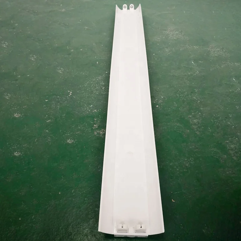 Одиночная двойная светодиодная трубка кронштейн 4ft Железный отражатель G13 держатели флуоресцентная t8 1 2 м 5 Светодиодный линейный светильник 18 Вт