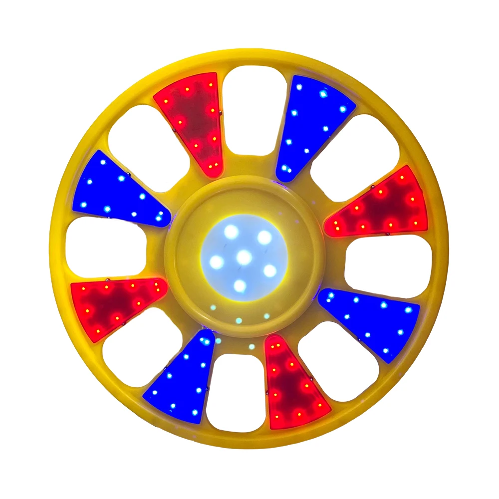 Road Construction Warning Light Red Blue Rotating Traffic Signal Light Led Solar Rotating Light