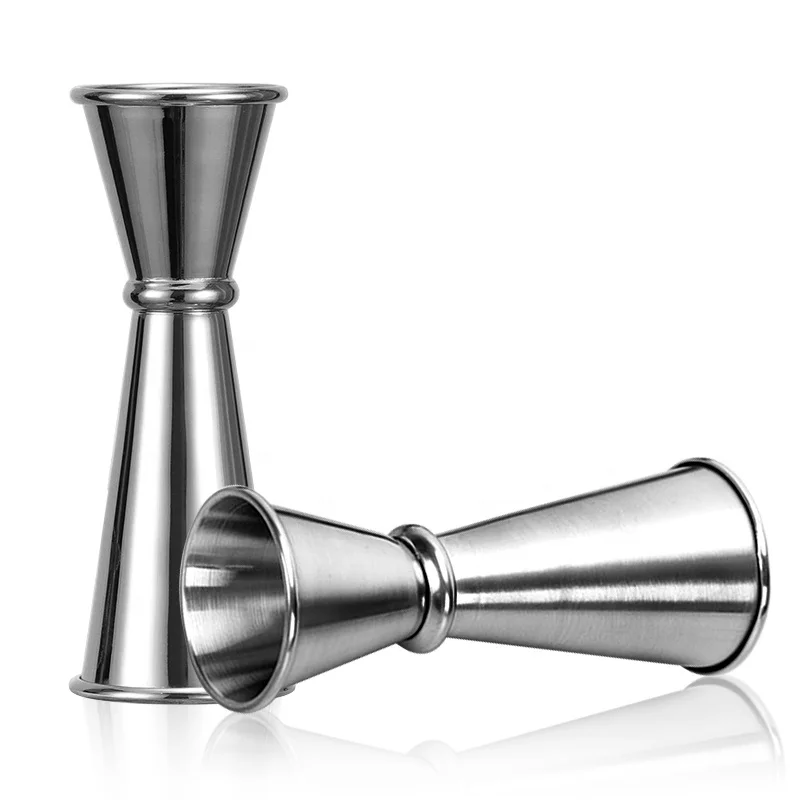 Amazon Whisky Gin Rum Vodka Stainless Steel Copper Gold Gun metal plated Japanese double Side Cocktail Bar Jigger