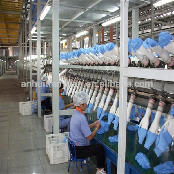 Latex nitrile gloves automatic production line high quality glove making machine