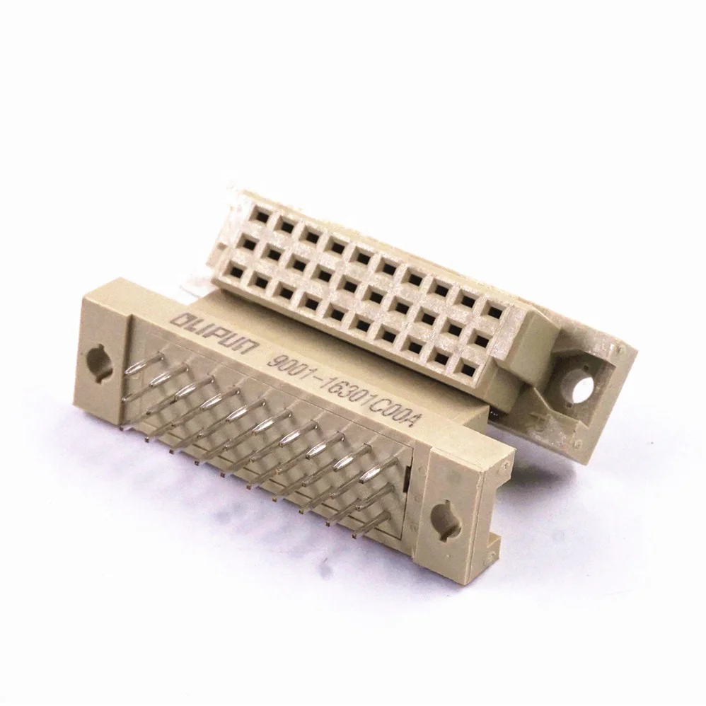 30 позиций объединительная панель Разъем DIN 41612 Din Женский розетки розетка прямой PCB 3x10 30 Pin шаг 2,54 мм