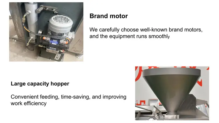 Automatic Quantitative Twist Vacuum Sausage Filler Stuffer Vacuum Sausage Filling Machine Electric Sausage Stuffer Machine
