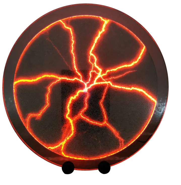 16 Inch Red  Plasma Plate