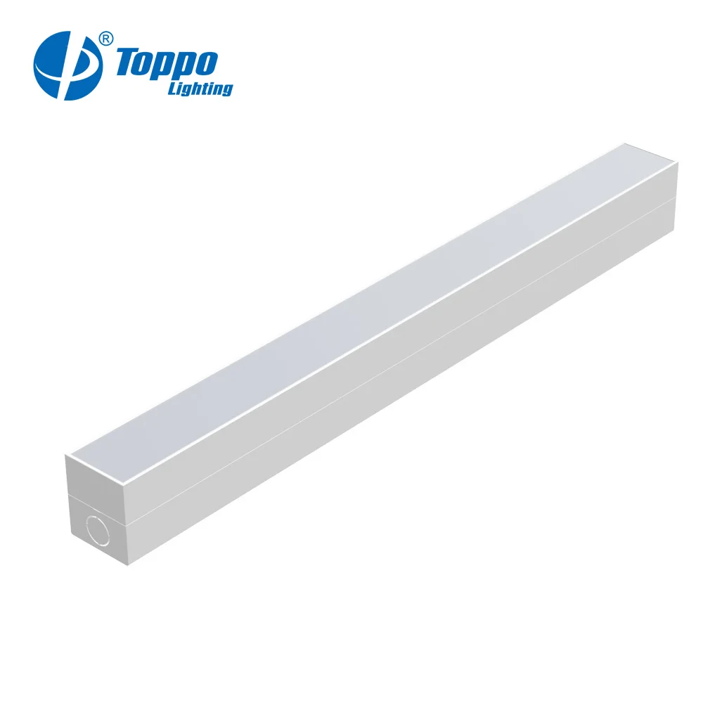 Frosted Slim Aluminium Linkable LED Batten Light Pendant Lighting Available In Suspended And Wall Mounted UGR led