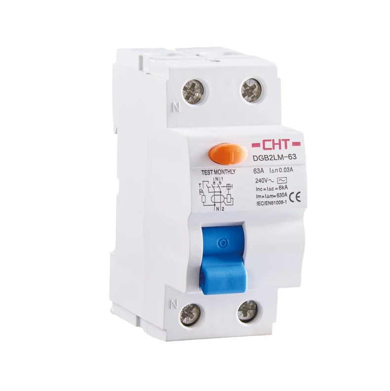IEC61008-1 Сертифицированный Высокое качество 1P + N 10mA Великобритания Тип Мини УЗО