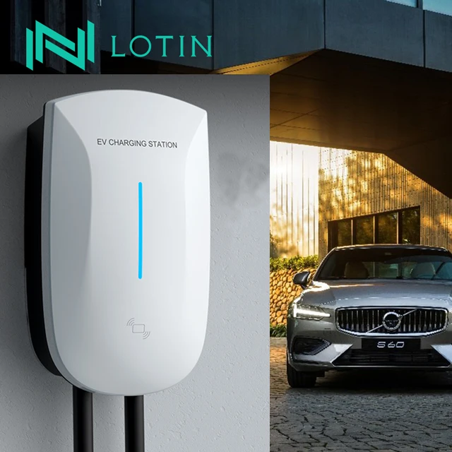 EV Charger Manufacturer Type 2 32a 3 Phase 7kw 22kw Wallbox Fast Electric Charging Station EV Car Charger